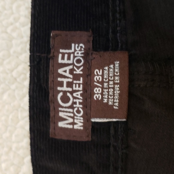 Black corduroy pants by Michael Kors . - Picture 5 of 7